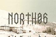 NORTH 06 - font, a Font by David is Creative (Thumbnail 1 of 4)
