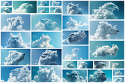 90 Clouds animals against a blue sky, an Animal Illustration by Handmadefont (Thumbnail 4 of 64)