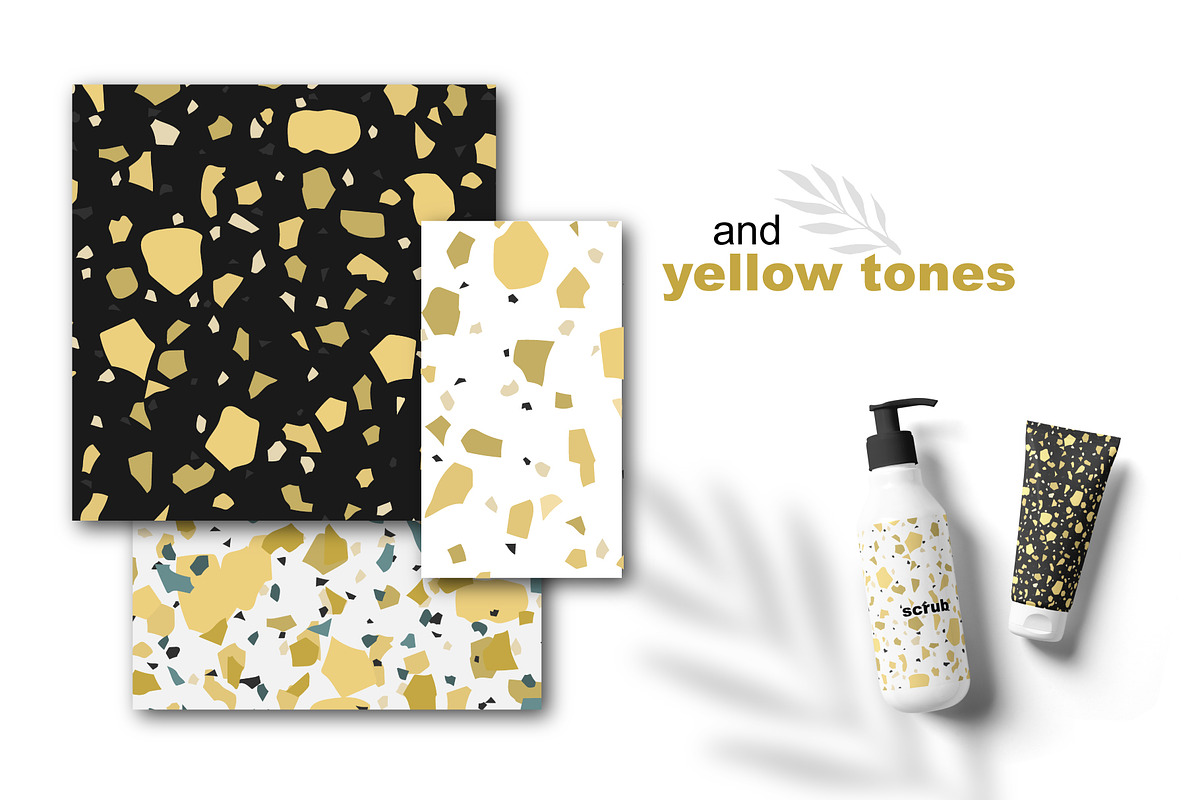 Terrazzo Kit. 10 seamless pattern, a Background Graphic by Noli Molly Store (Photo 2 of 4)