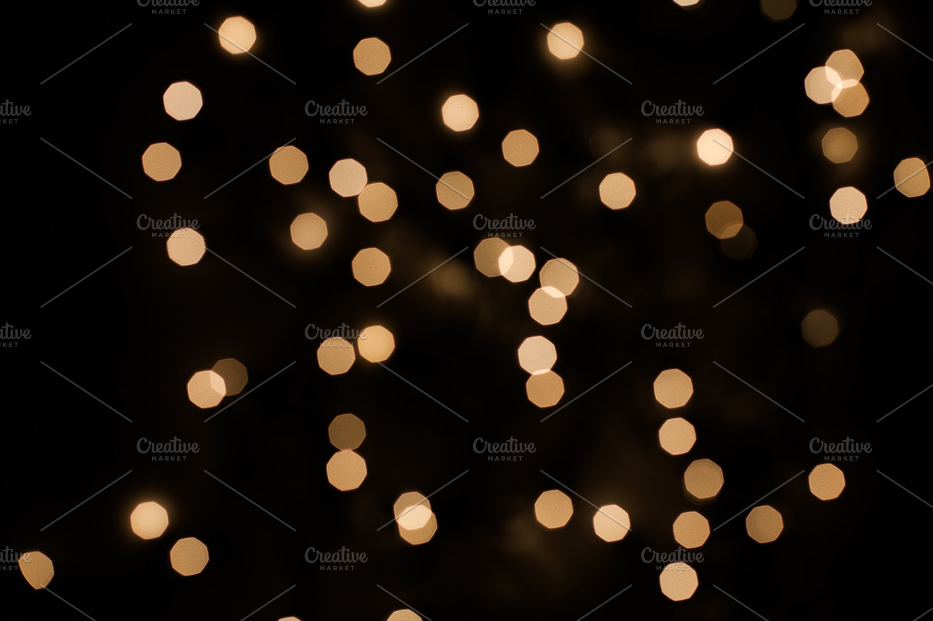 Golden Night Bokeh 1, a Holiday Photo by Photofanaticus