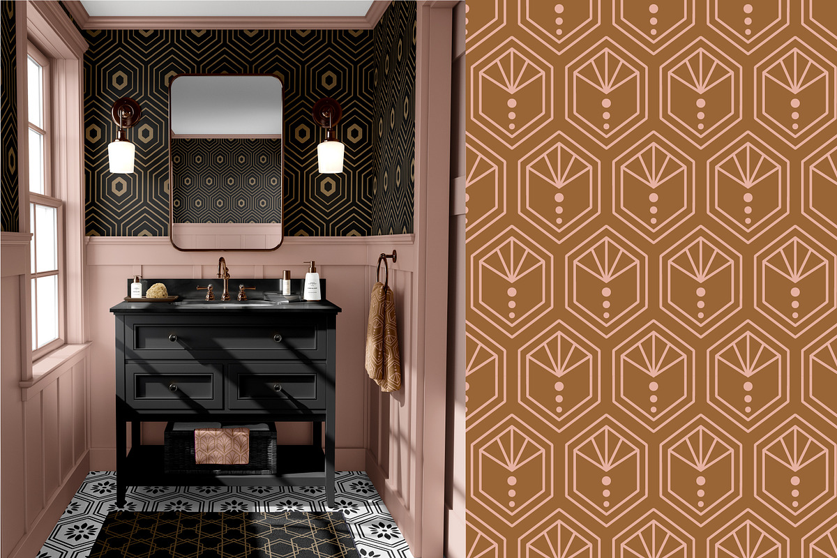 Art Deco Patterns, a Pattern Graphic by InaCorart (Photo 2 of 9)