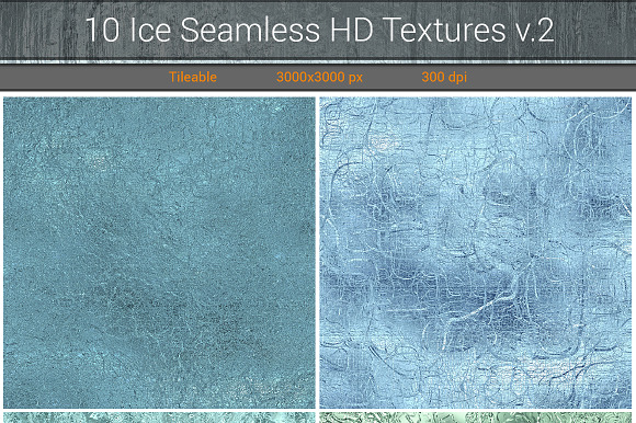 Ice Seamless Hd Textures V.2