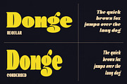 Donge | Display Font, a Serif Font by Lemonthe (Thumbnail 2 of 12)