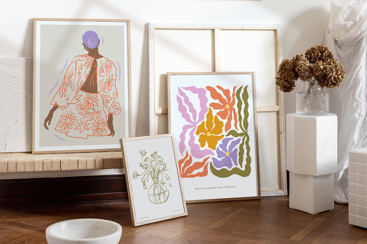 Blooming Prints Posters, an Object Graphic by iStar Design (Photo 4 of 11)