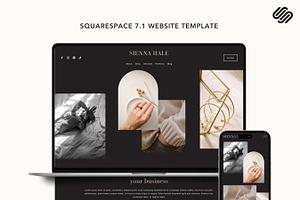 Squarespace 7.1 Template: Sienna