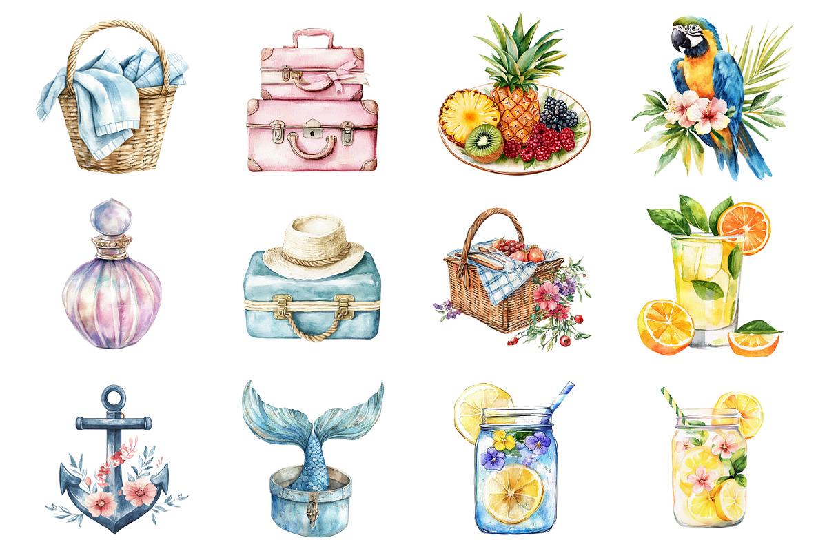 Cruise Adventure Summer PNG Clipart, an Illustration by Design Market (Photo 2 of 3)