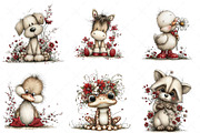 Spring Animals Clipart Png Bundle, an Illustration by Craft Nest (Thumbnail 8 of 8)