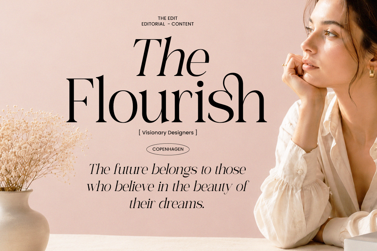 Rosery - Luxury Ligature Serif Font, a Serif Font by Font Liner (Photo 6 of 10)