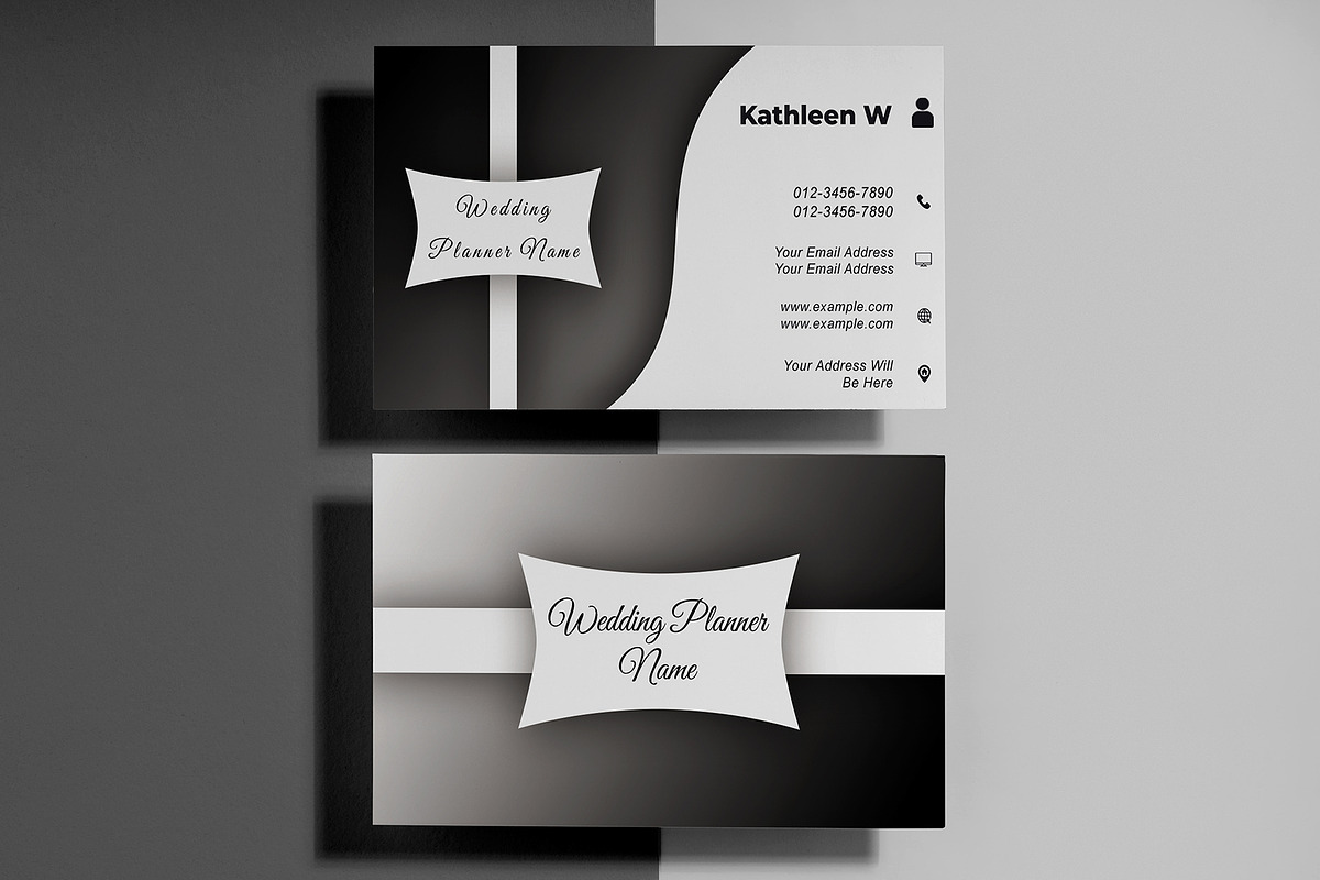 Professional Planner Card PSD preview 2