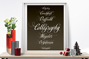 Calligraphy Script, a Script Font by moriztype (Thumbnail 3 of 4)