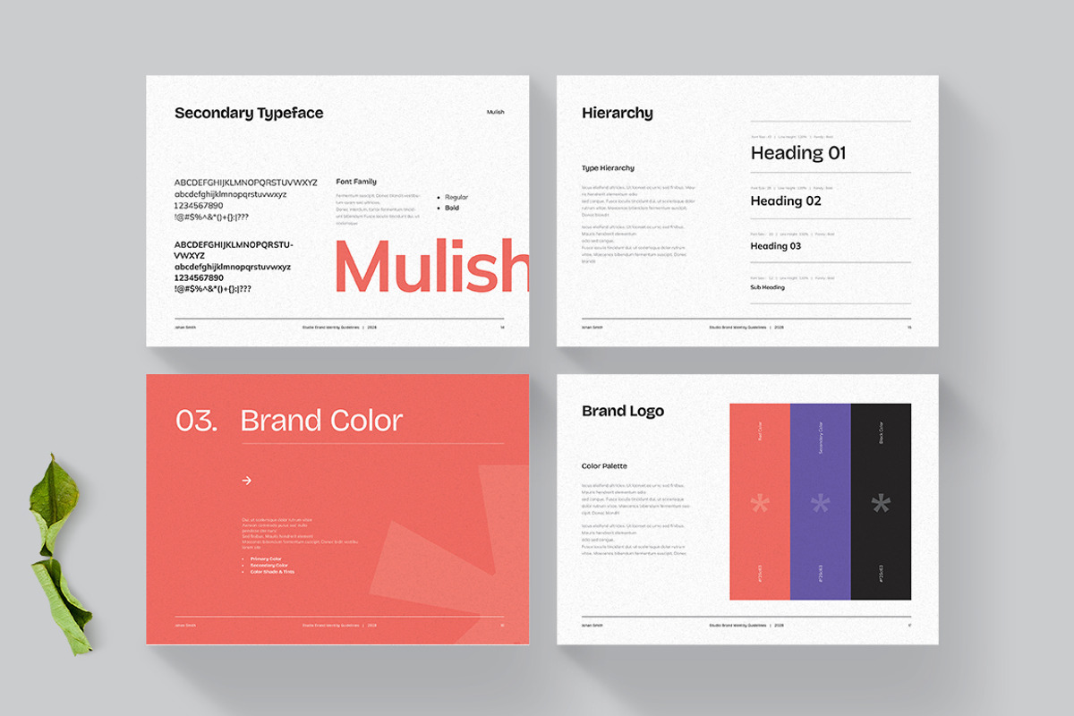 Brand Guidelines Template | Canva, a Brochure Template by HiveArts (Photo 5 of 7)