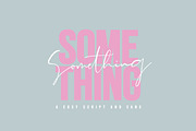 The Something Font Duo, a Handwritten Font by supfonts (Thumbnail 6 of 6)