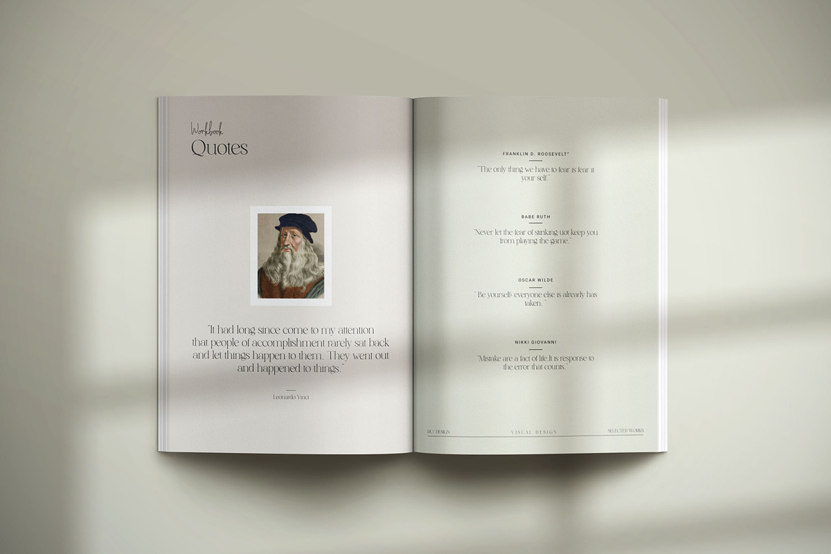 Course Workbook Template CANVA, a Magazine Template by creathrivestudio (Photo 12 of 17)