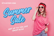 Script Font, a Script Font by Graphue (Thumbnail 9 of 12)