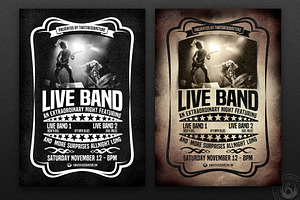 Live Concert Flyer Template V1