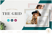 The Grid Layout | Canva, PSD, Indd, a Brochure Template by Marigold Studios (Thumbnail 1 of 13)