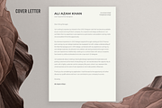 Minimal Resume & Cover Letter, a Resume Template by byalikhan (Thumbnail 4 of 5)