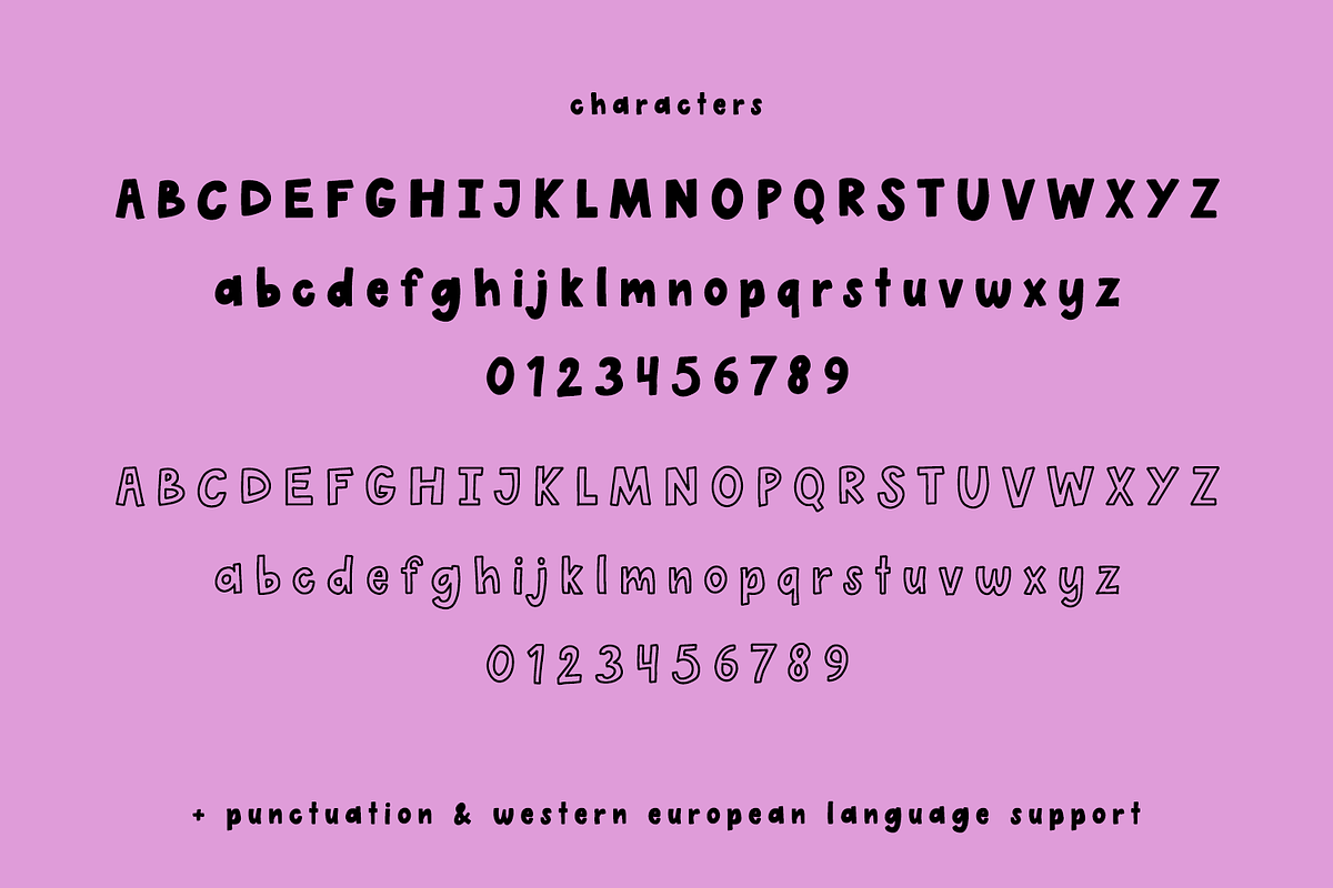 Cool Kids Club Sans - A Font Duo, a Handwritten Font by Beck McCormick (Photo 10 of 10)