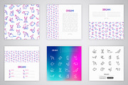 Origami Icons Set | 30 Templates, an Outline Icon by Alex Blogoodf (Thumbnail 6 of 10)