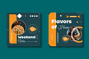 Vibrant Food Promo Social Media Post, a Social Media Template by MightyDesign (Thumbnail 5 of 8)