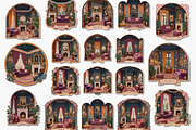 Astro Abode Zodiac Room Clipart, an Object Graphic by Jakayla Digital Co (Thumbnail 14 of 30)