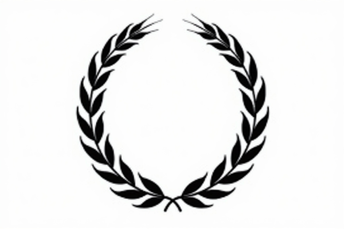 Crown of Victory Laurel Wreath desig, an Object Graphic by Designs_River (Photo 2 of 16)