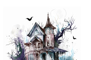 Haunted Halloween Procreate Stamps, a Brush Add-On by Papaya (Thumbnail 4 of 5)
