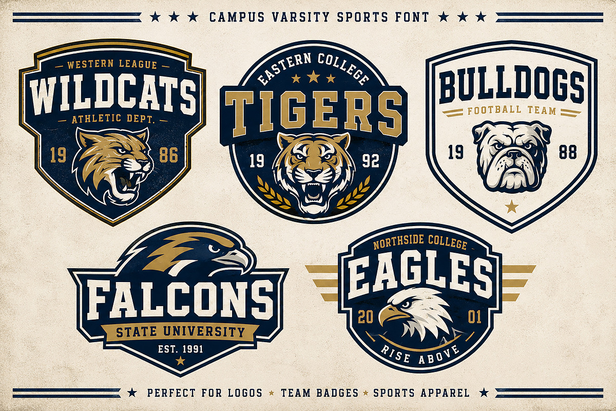 Campus, a Slab Serif Font by Wow Magic (Photo 2 of 7)