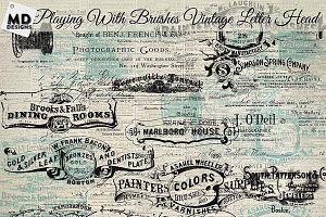 Vintage Letter Head