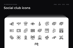 Social Club Icons