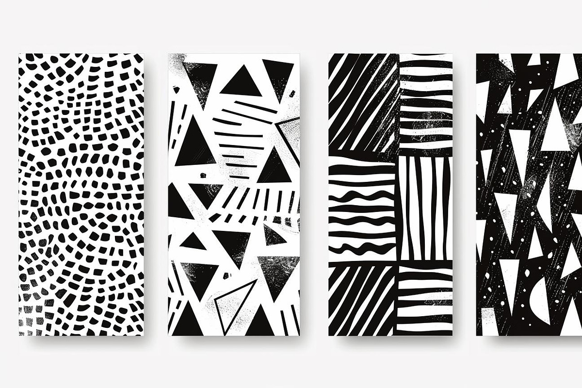 Abstract Silhouette Vector Set, an Illustration by BIPLOB EXPERT (Photo 8 of 9)