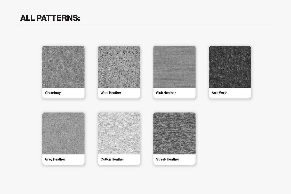 7 Pack Seamless Fabric Textures, a Pattern Graphic by Swatch Supply (Photo 2 of 8)