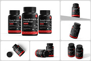 Medical Supplement Bottle Mockup, a Packaging Mockup by Ram Studio LLC (Thumbnail 3 of 15)