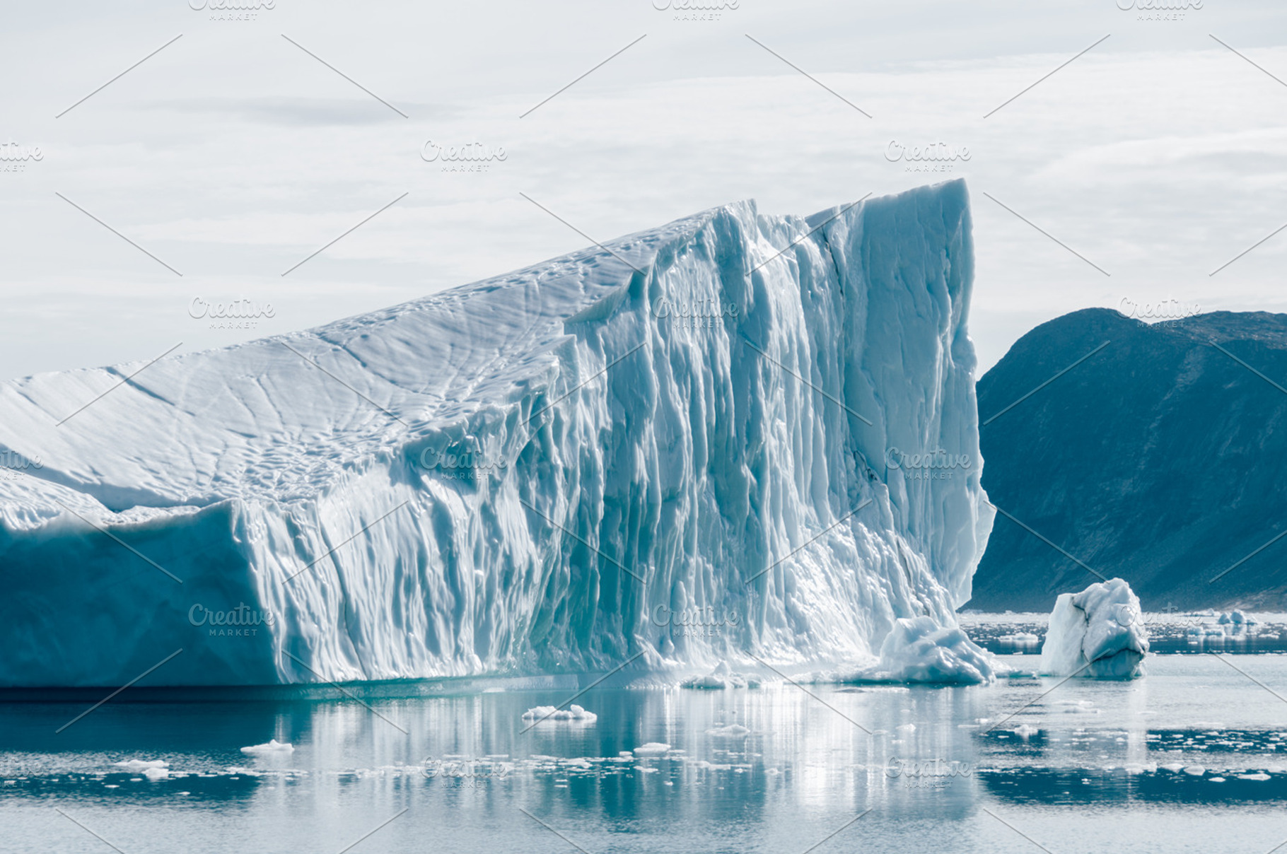Iceberg In The Arctic (Greenland)