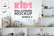 KIDS WALL & FRAMES Mockup Bundle - 4, a Product Mockup by Yuri-U (Thumbnail 1 of 38)