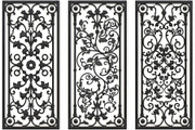 Floral Ornament Silhouette Panels, an Illustration by Designer_Momina (Thumbnail 3 of 20)
