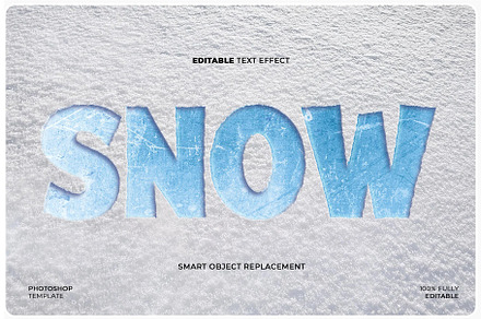 Snow Text & Logo Effect