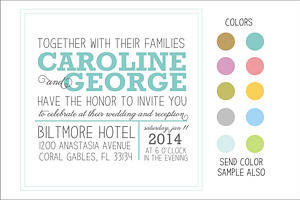 NewsPaper Style Wedding Invitation