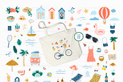 Summertime Illustrations & Patterns, an Illustration by Redchocolate (Thumbnail 2 of 12)