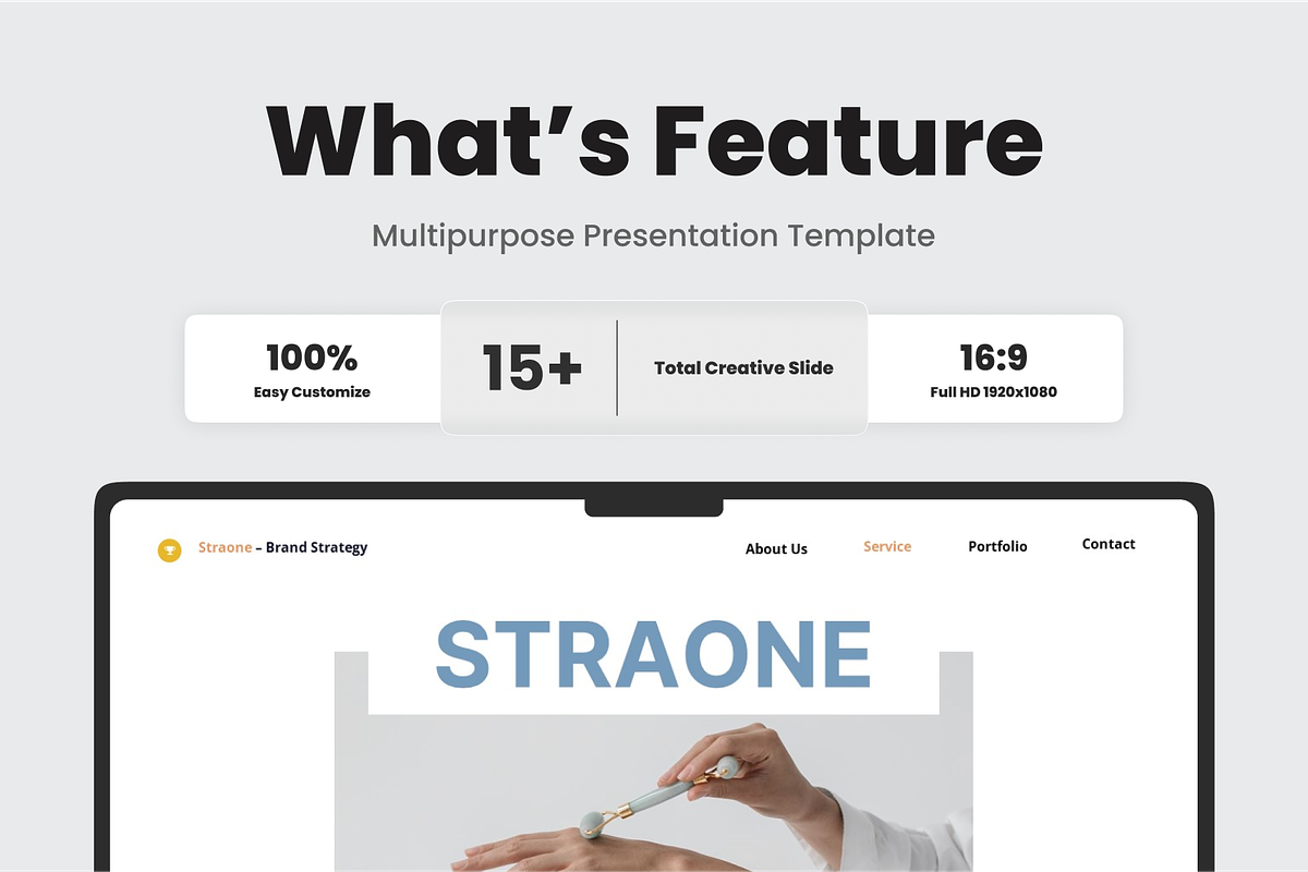 Straone - Brand Strategy Keynote, a Presentation Template by SquidPixey (Photo 2 of 6)