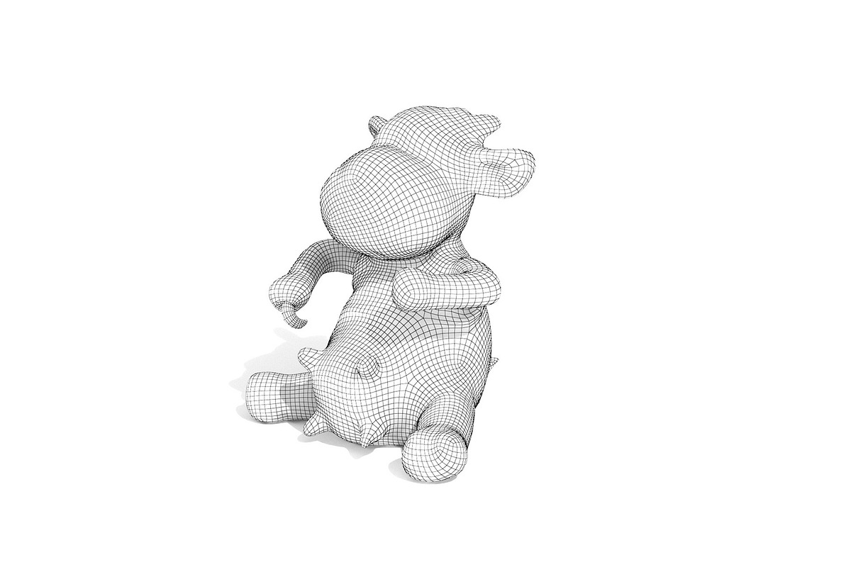 Toy Pirate Cow, an Animal 3D Model by 3DCargo (Photo 14 of 16)