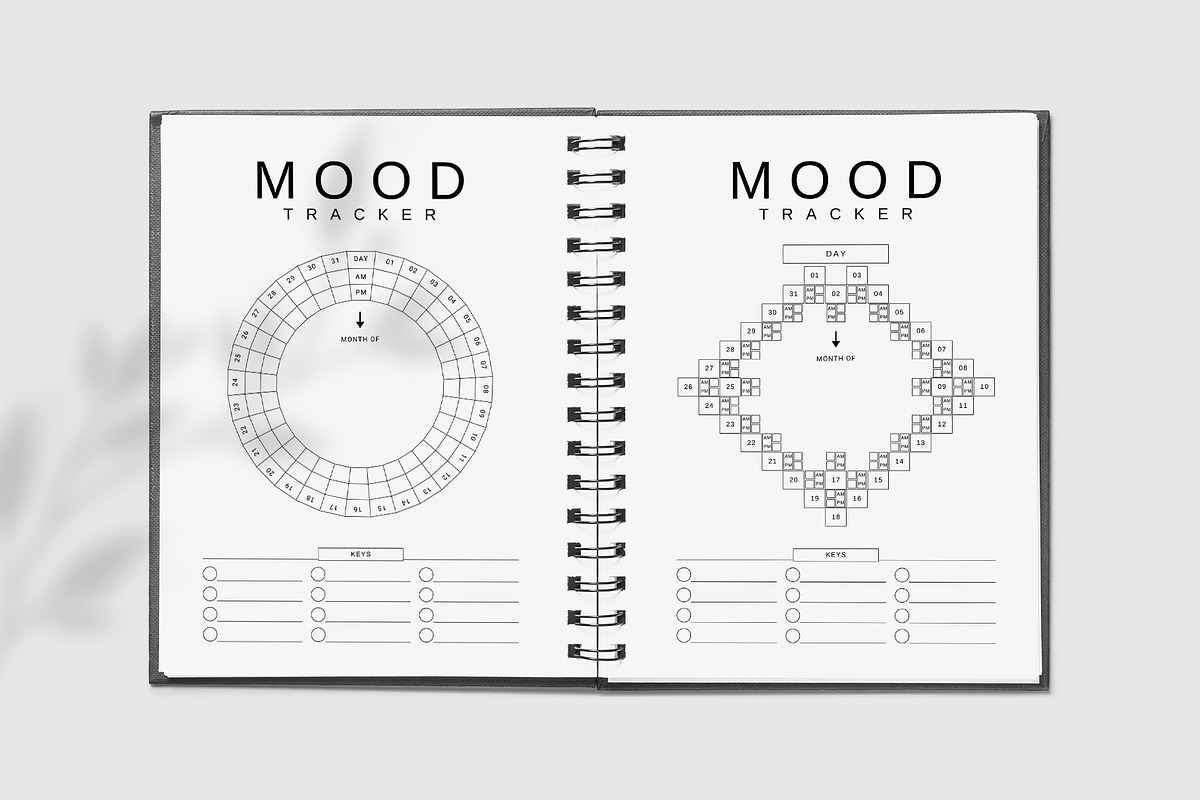Canva Mood Tracker, a Stationery Template by Amit Debnath (Photo 7 of 8)