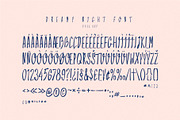 DREAMY NIGHT Creative Font, a Sans Serif Font by CuteDreamyDesign (Thumbnail 11 of 11)