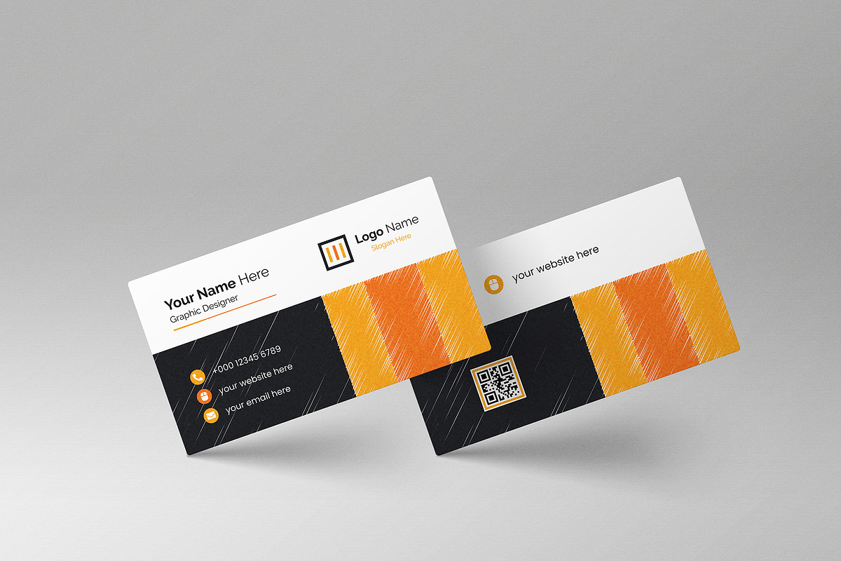 Business Card Design Template, a Business Card Template by mijli (Photo 6 of 16)