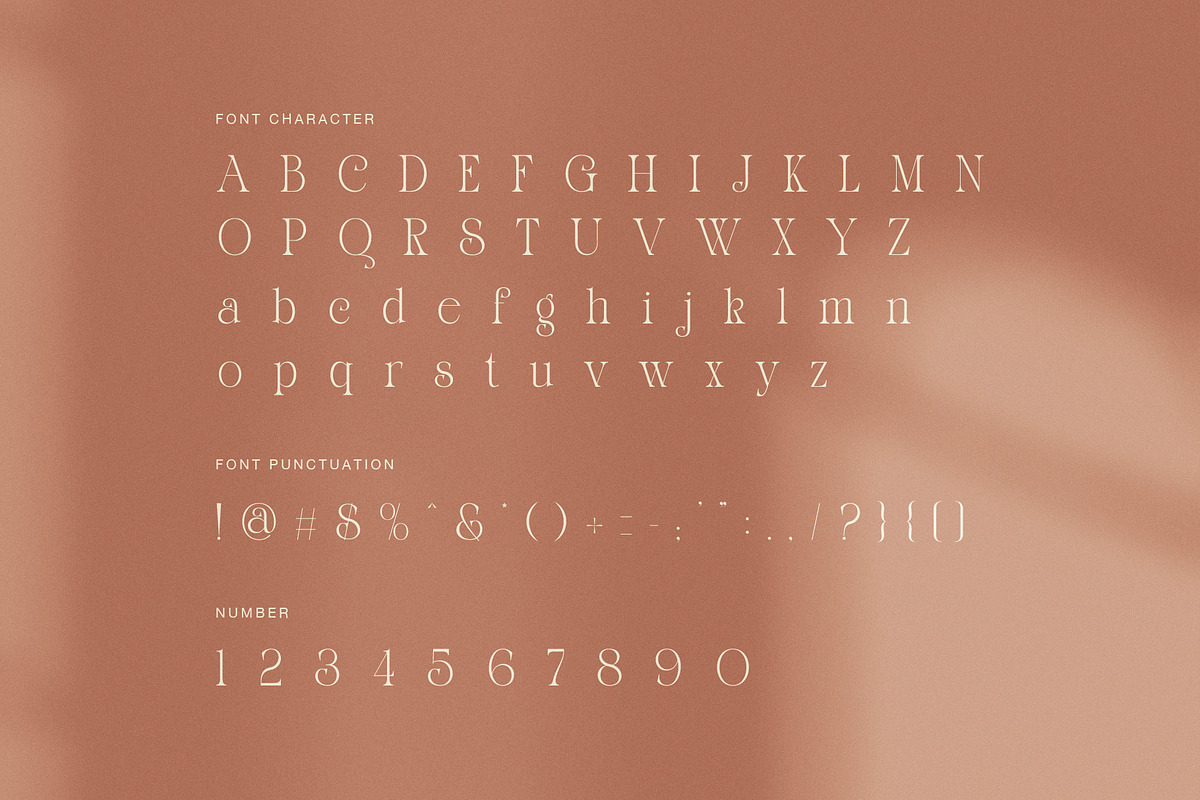 Frestin Elegant Serif Font, a Serif Font by Graphicxell (Photo 7 of 8)