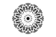 Modern Black and White Mandala Pack, a Decorative Illustration by NJ Himel (Thumbnail 84 of 101)