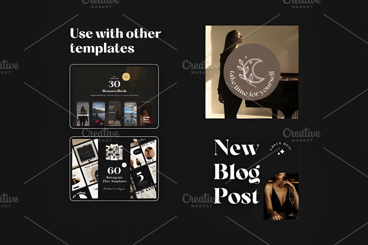 Dark Luxury Photos – Faceless Elegan, a Social Media Template by Ink Gallery (Photo 5 of 6)
