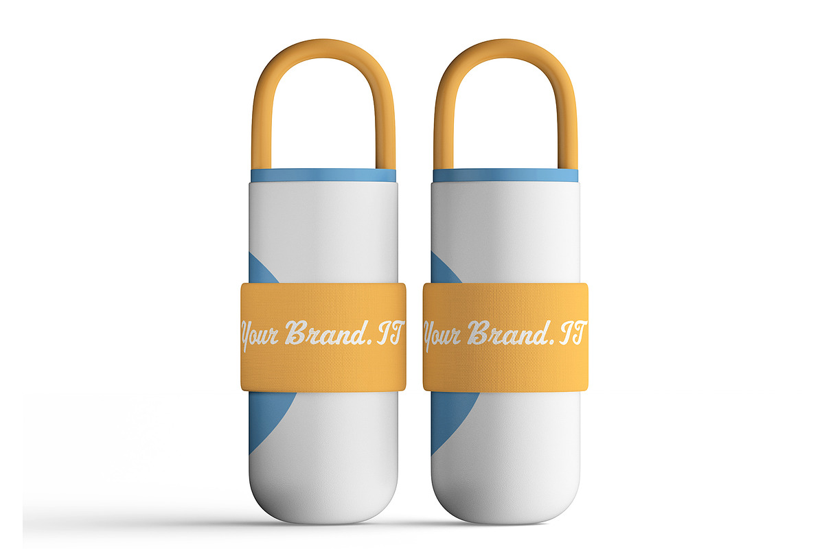 Insulated water bottle mockup bundle, a Cups & Container Mockup by Ambo Ampeng (Photo 7 of 11)