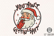 Funny Christmas Sarcastic Santa Png, an Illustration by Designking (Thumbnail 4 of 6)