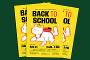 Back To School Bazaar Flyer, a Flyer Template by Gumico Studio. (Thumbnail 3 of 3)